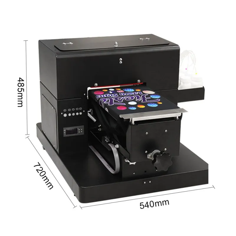 6-Colour A4 DTG T-Shirt & Garment Printing Machine