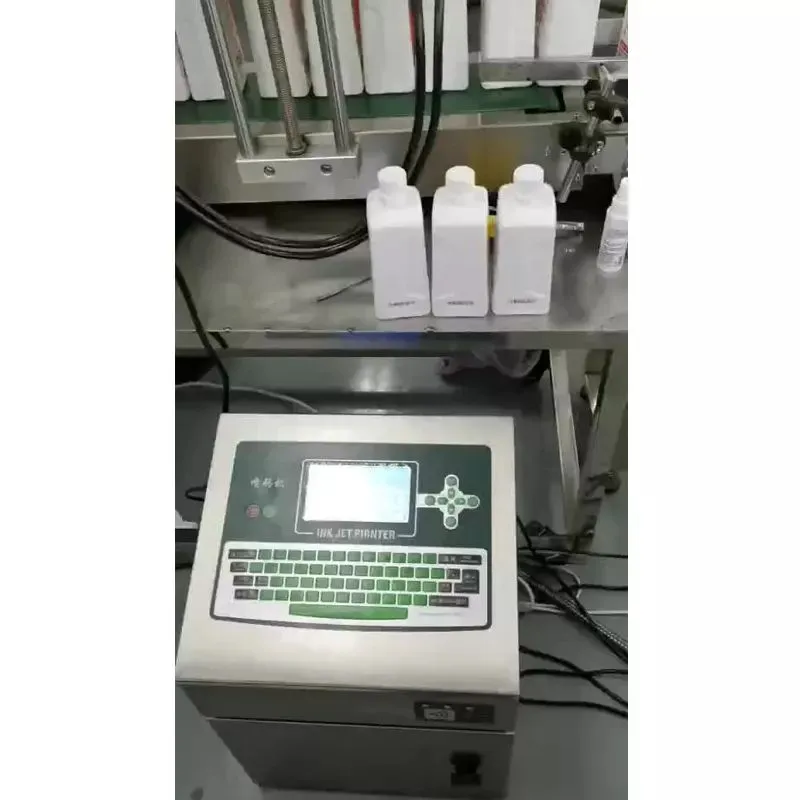 Automatic CIJ Industrial Inkjet Printer for Bottles, Pipes & Cables
