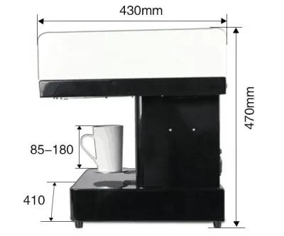 Coffee Printer for Latte, Cake, Milk Tea & Pizza